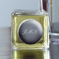 engraved cologne 100ml bottle