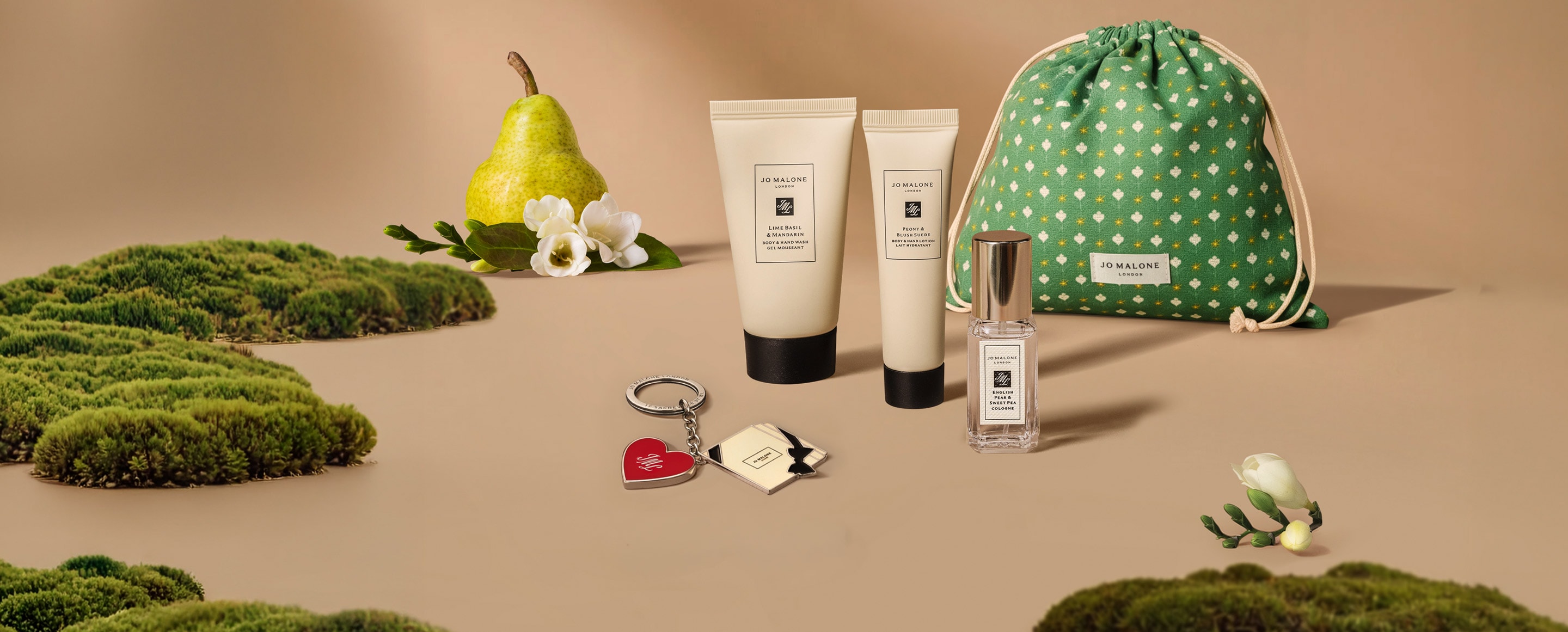 Complimentary Heart Keyring + 4-Piece Gift*