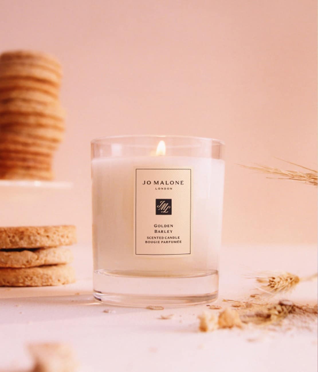 Golden Barley Home Candle