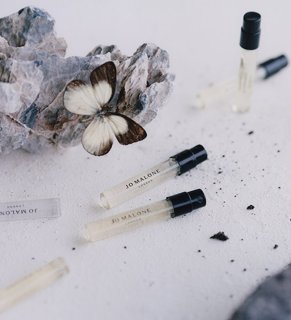 Jo Malone London Cologne Vials with Butterflies