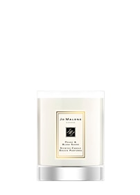 Peony & Blush Suede Travel Candle